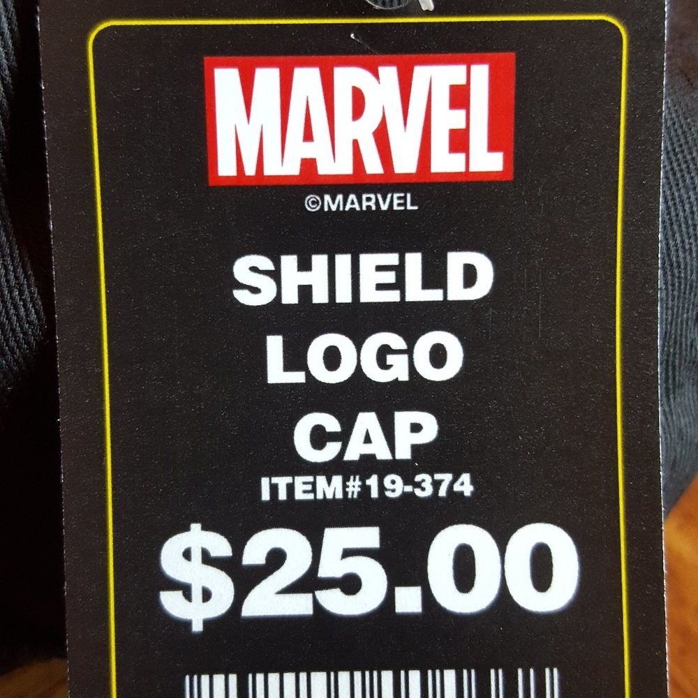MARVEL SHIELD CAPS BUNDLE (*SMALL FLAWS*) - 3 Adjustable Size Hats - Picture 5 of 9